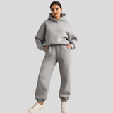 Damen-Loungewear-Set – Bequemer Hoodie und Hose