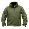 Herren-Fleecejacke – Warmer Mantel mit Reißverschluss und Kapuze für den täglichen Gebrauch