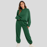 Damen-Loungewear-Set – Bequemer Hoodie und Hose