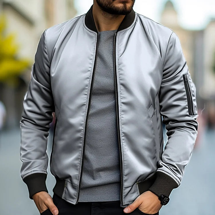 Blouson Bombardier Moderne pour Hommes - Classique et Confortable
