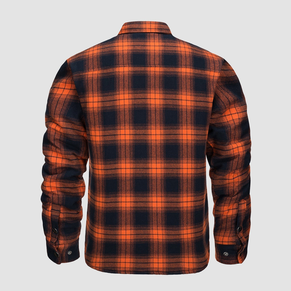Men's Winter Flannel Vest with Quilted Lining