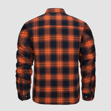 Men's Winter Flannel Vest with Quilted Lining