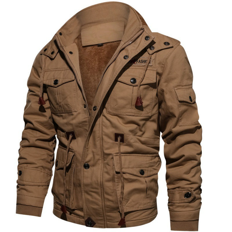 Herren Wintermantel mit Kapuze – Wasserdicht, Winddicht und Warm