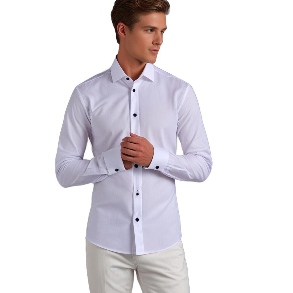 Chemise Homme Classique Stretch - Confort et Style
