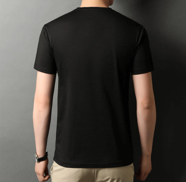 T-shirt Homme Col V Ajusté