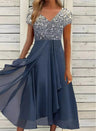 Robe de Soirée Élégante en Chiffon pour Femmes pour Occasions Spéciales