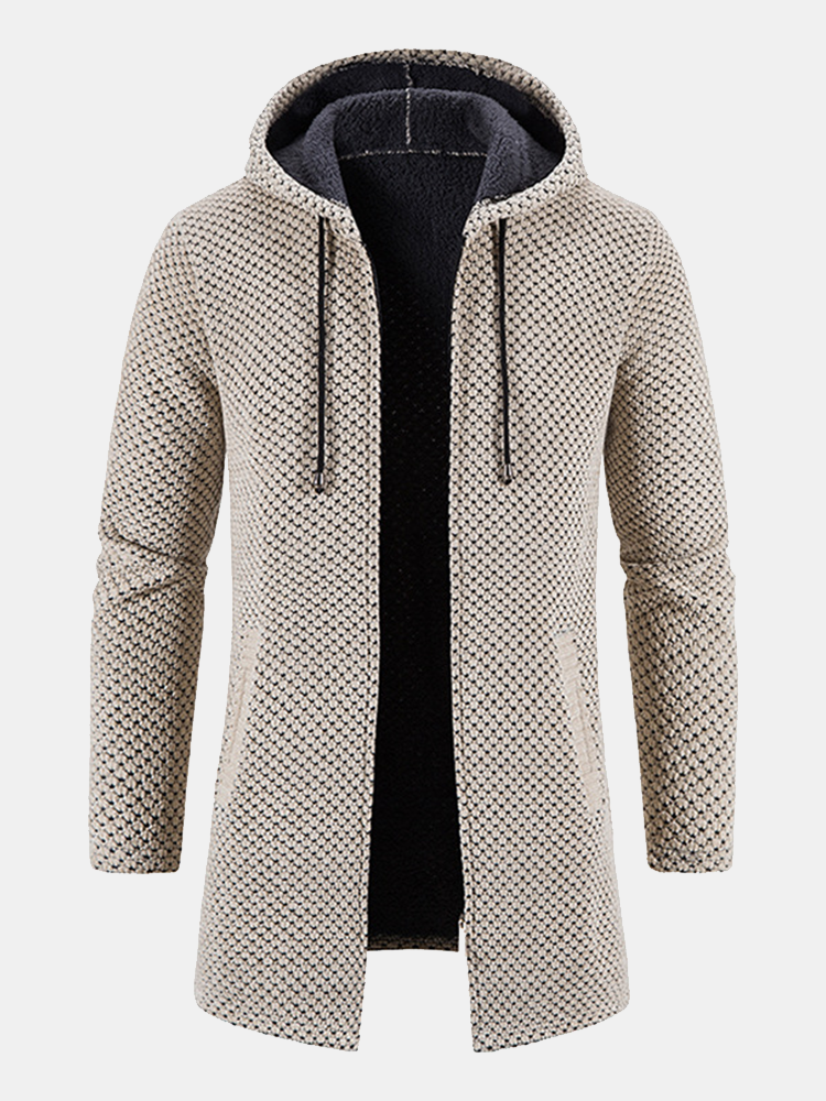 Sweat à Capuche Beige Longline - Confortable et Élégant-mezam.fr