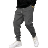 Herren Slim Fit Jogginghose mit elastischem Bund und Kordelzug, Seitentaschen, Sporthose