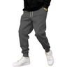 Herren Slim Fit Jogginghose mit elastischem Bund und Kordelzug, Seitentaschen, Sporthose