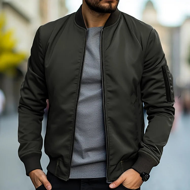 Blouson Bombardier Moderne pour Hommes - Classique et Confortable