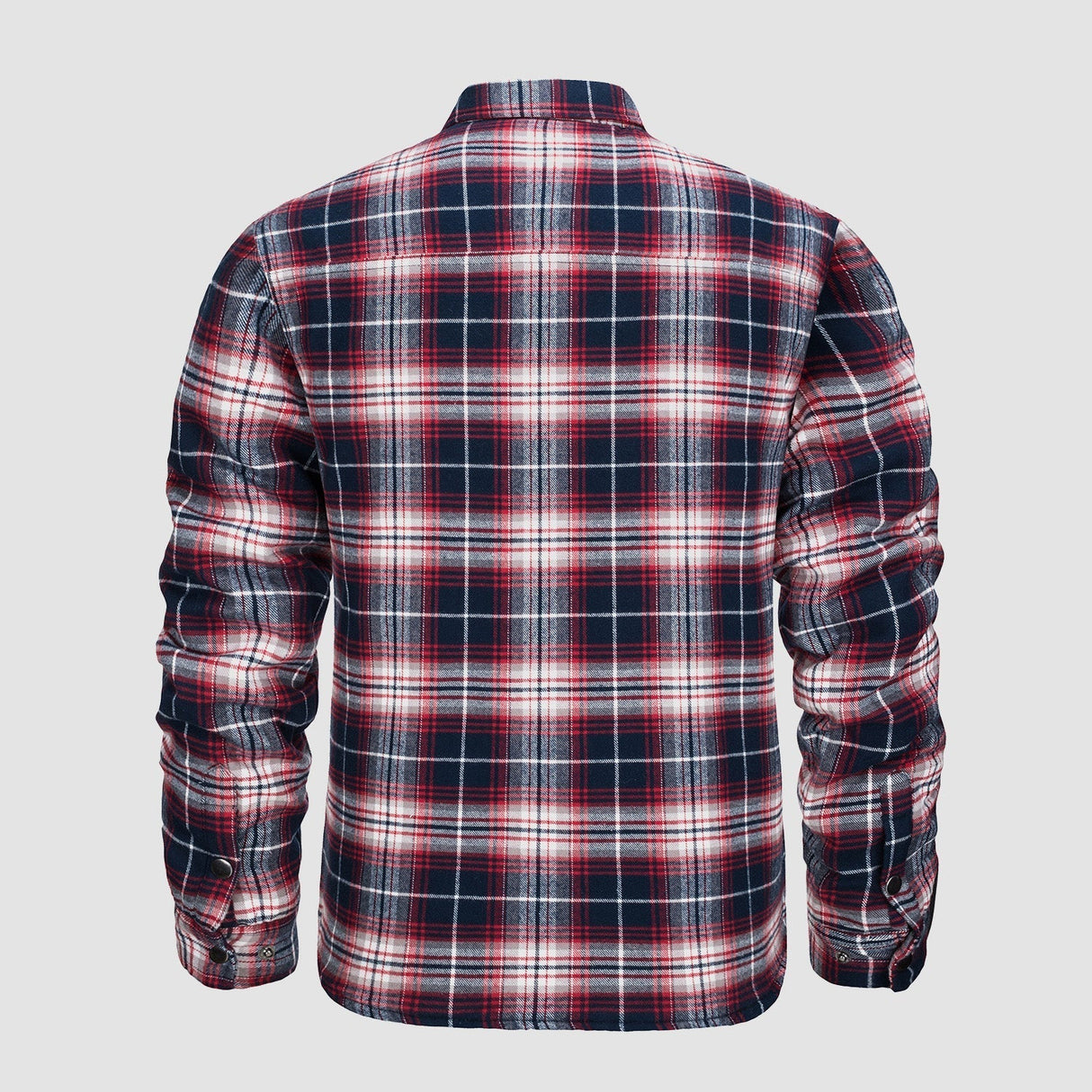 Men's Winter Flannel Vest with Quilted Lining