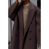 Manteau long élégant femme – Pardessus stylé à coupe classique