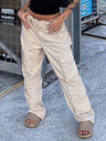 Damen Cargo-Hose – Bequeme Streetwear-Hose mit Taschen-Details