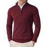 Herrenpullover mit halbem Reißverschluss – Klassischer Pullover mit modernem Schnitt