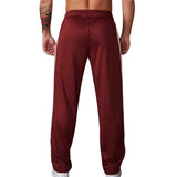 Herren-Jogginghose – Sporthose mit geradem Schnitt und Seitenstreifen
