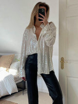 Blouse Oversize Femme - Design Tendance et Confortable