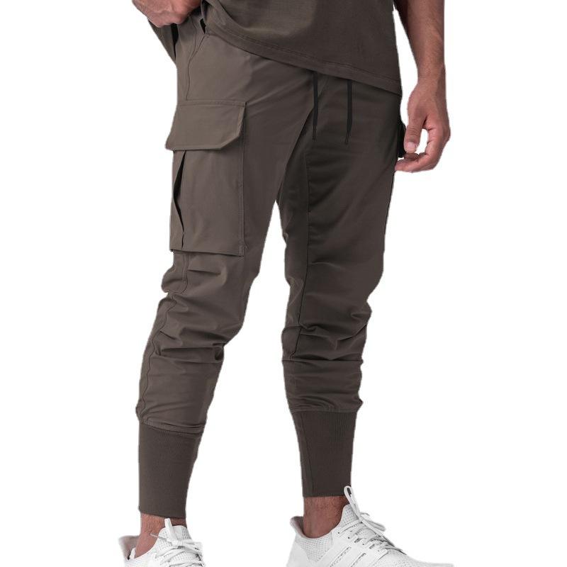 Herren Cargo Jogginghose – Bequeme Hose mit Taschen und konischem Schnitt