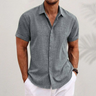 Chemise Décontractée à Boutons pour Hommes