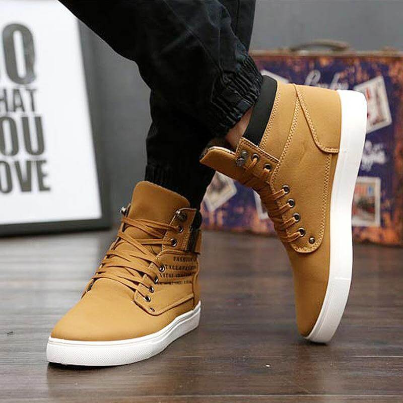 Casual mid-high boots for men – Comfortable and stylish sneakers