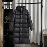 Langer gesteppter Wintermantel für Damen – Warm, elegant und wasserabweisend