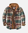 Veste à Carreaux avec Capuche pour Toutes Occasions