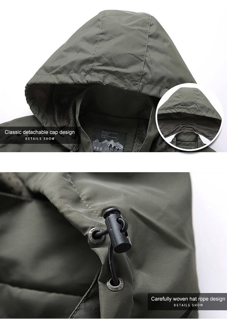 Leichte Softshell-Jacke für Outdoor-Aktivitäten