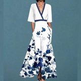Elegantes Blumenkleid mit bequemer Passform