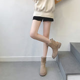 Warm Winter Boots for Women – Comfortable Ankle Boots with Zipper and Non-Slip Sole