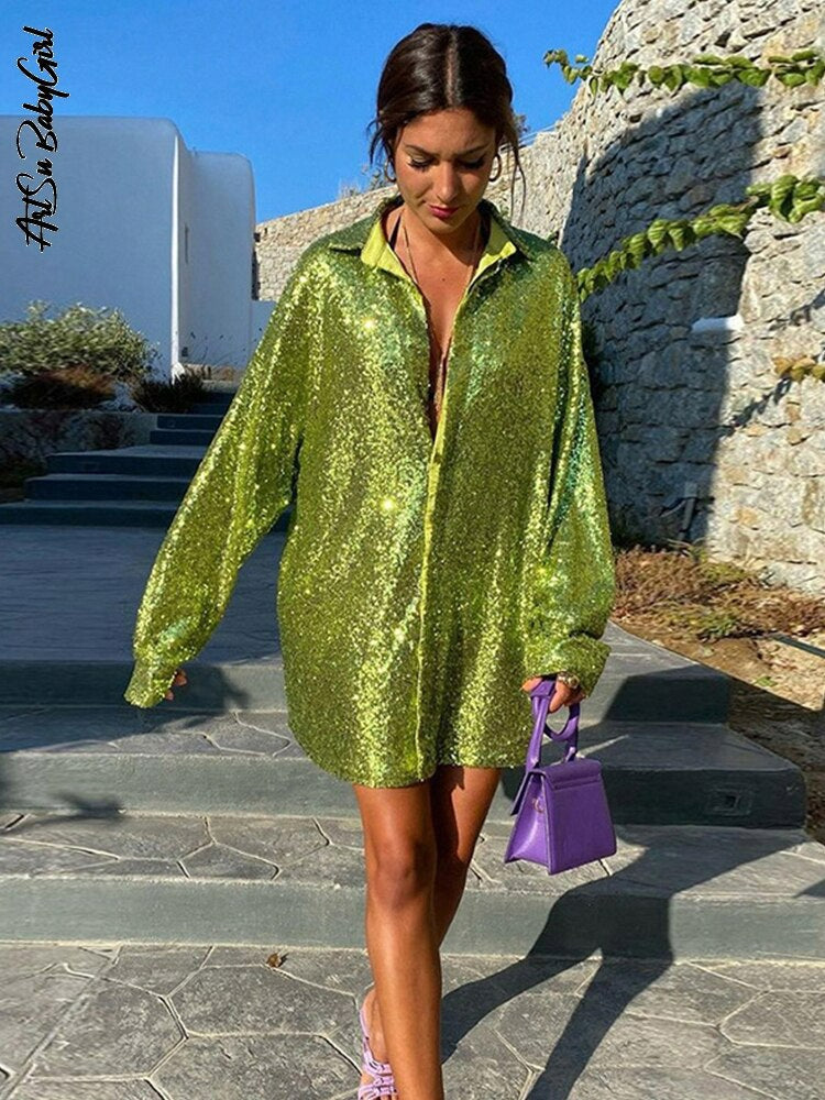 Blouse Oversize Femme - Design Tendance et Confortable