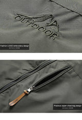 Leichte Softshell-Jacke für Outdoor-Aktivitäten