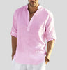Chemise en lin élégante pour homme - Raffinée et Confortable