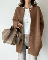 Gilet Élégant pour Femme en Laine et Mohair