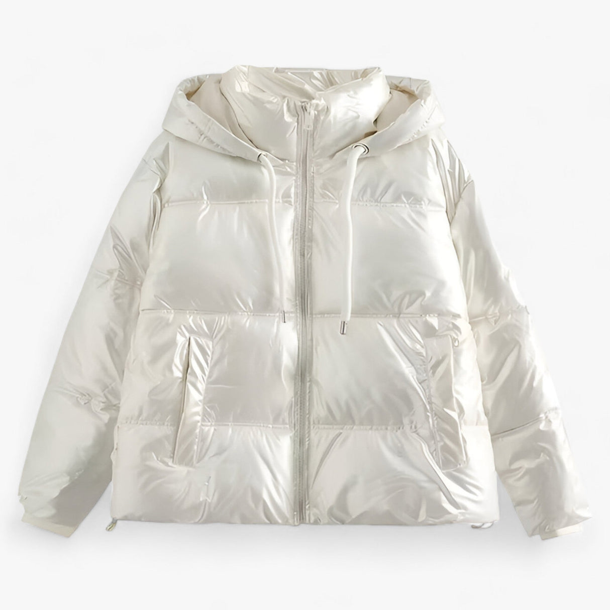 Glänzende Damen Daunenjacke – Warm, Leicht und Stylisch für den Winter