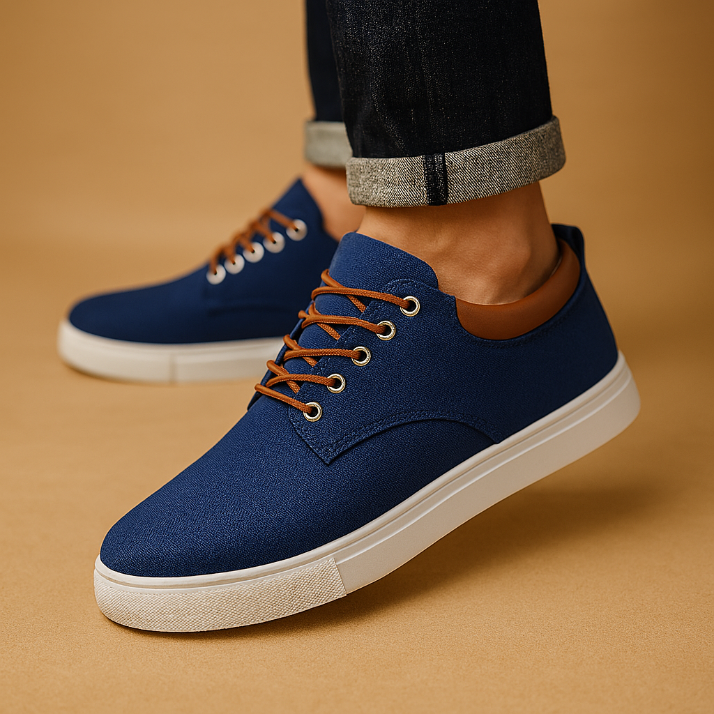Bequeme Herrenschuhe mit dämpfender Sohle für den täglichen Gebrauch