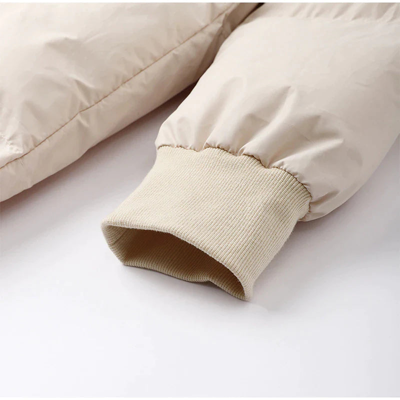 Langer Wintermantel für Damen mit Kapuze – Warm, Winddicht und Modisch