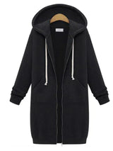 Hoodie zippé mi-long pour chaleur et confort supplémentaires-mezam.fr