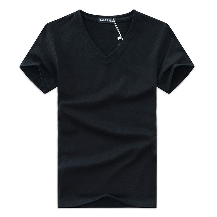 T-shirt Homme Col V Ajusté