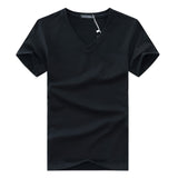 T-shirt Homme Col V Ajusté