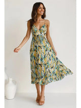 Buntes Sommerkleid für Strand und Partys