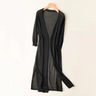 Langer eleganter Damen-Gilet mit Komfort und Stil