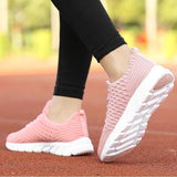 Baskets Femme Confortables avec Semelle Intérieure en Mousse à Mémoire de Forme