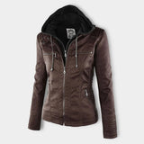Damenjacke mit Reißverschluss und Kapuze – Moderner Stil & Elegante Details