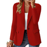 Eleganter Damenblazer mit langen Ärmeln und tailliertem Schnitt
