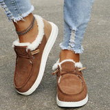 Women's Winter Sneakers – Warm Comfortable Shoes with Fur Lining