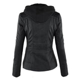 Damenjacke mit Reißverschluss und Kapuze – Moderner Stil & Elegante Details