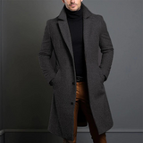 Langer Herrenmantel – Klassisches und elegantes Design für den Winter