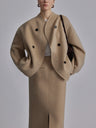Manteau Oversize à Boutons pour Femmes - Élégant et Confortable