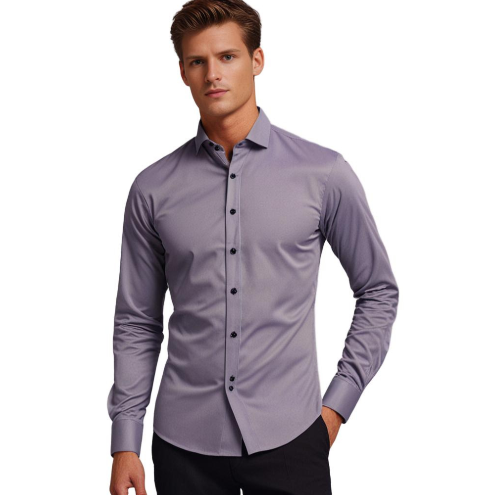 Chemise Homme Classique Stretch - Confort et Style