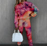 Damen-Loungewear-Set – Weiches zweiteiliges Set mit Sternenmuster