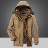 Herren Wintermantel mit Kapuze – Warme Parka mit weichem Futter
